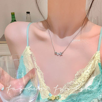 珍珠愛心墜飾項鍊－細節特寫157｜https://igowo.tw/