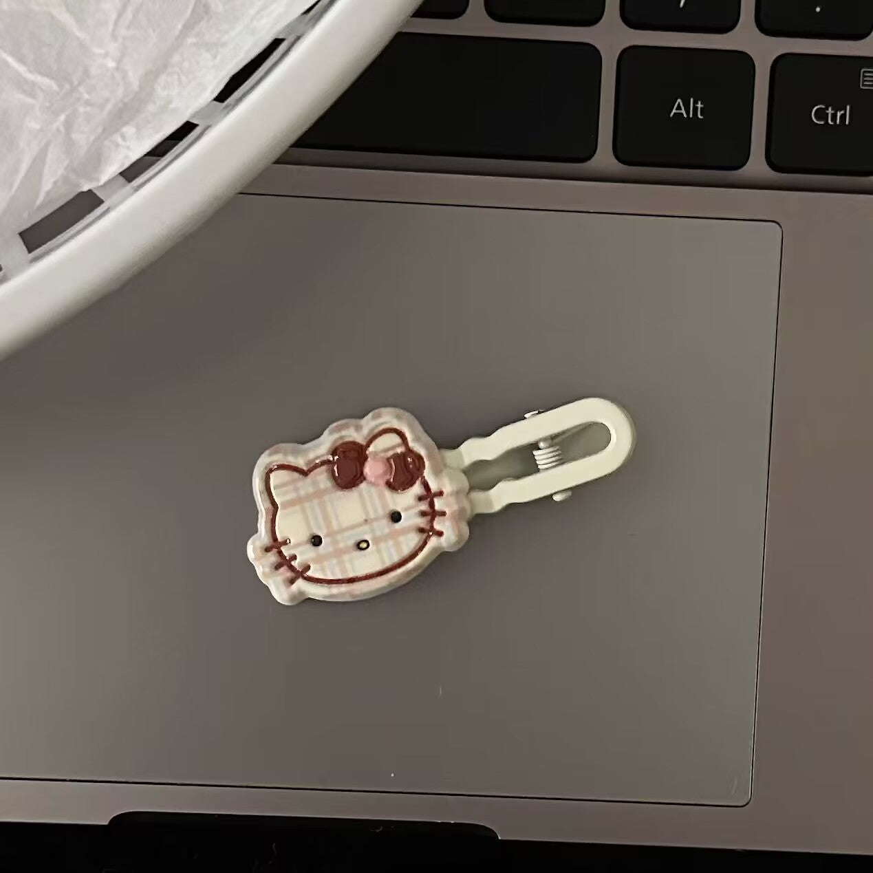 彩色貓咪髮夾
