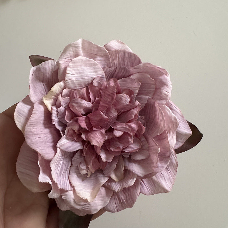 紅色花朵髮夾