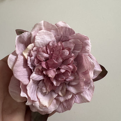 紅色花朵髮夾