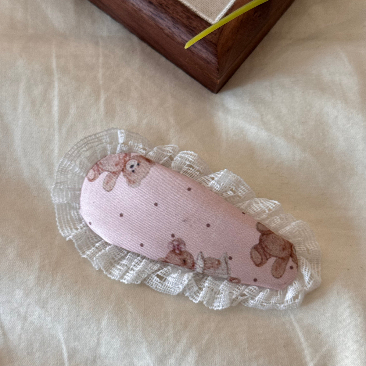 蝴蝶結三角形髮夾