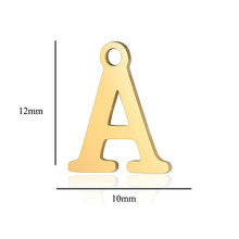不銹鋼字母項鍊