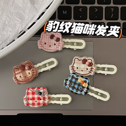 彩色貓咪髮夾－商品主圖｜https://igowo.tw/