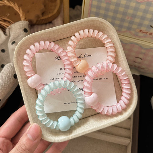 圓珠簡約髮圈－商品主圖｜https://igowo.tw/