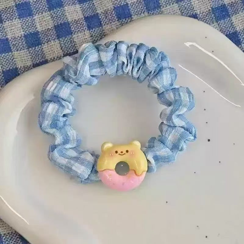 小熊卡通髮圈