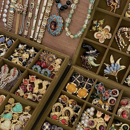 銀針中古vintage鑲鉆蛇形耳釘女小眾個性耳環輕奢高級感氣質耳飾
