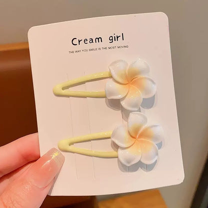 櫻花一字髮夾