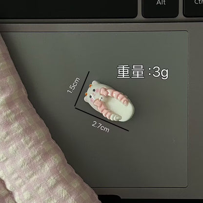 小熊簡約髮夾