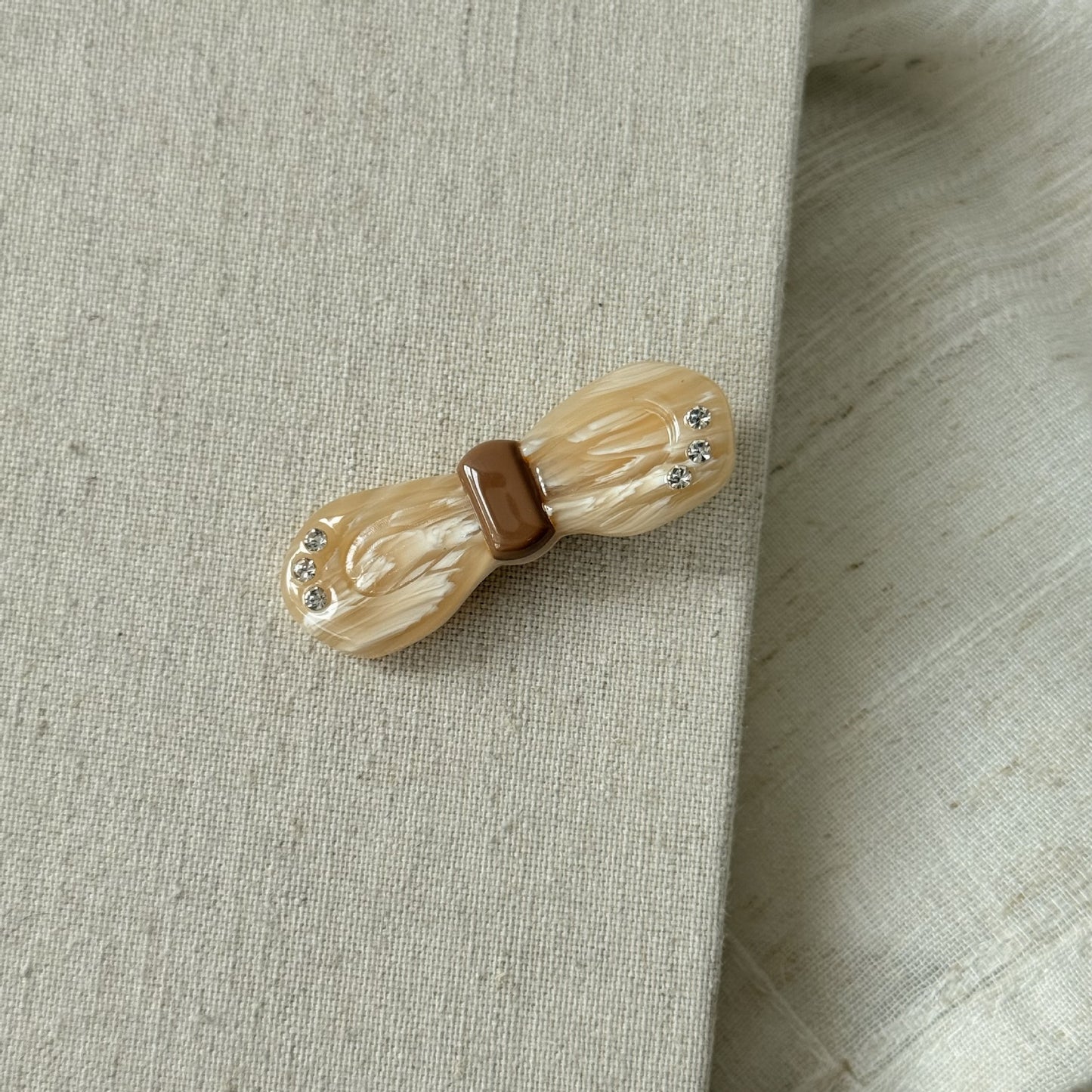 醋酸板材蝴蝶結髮夾