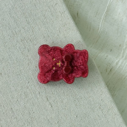 醋酸板材蝴蝶結髮夾
