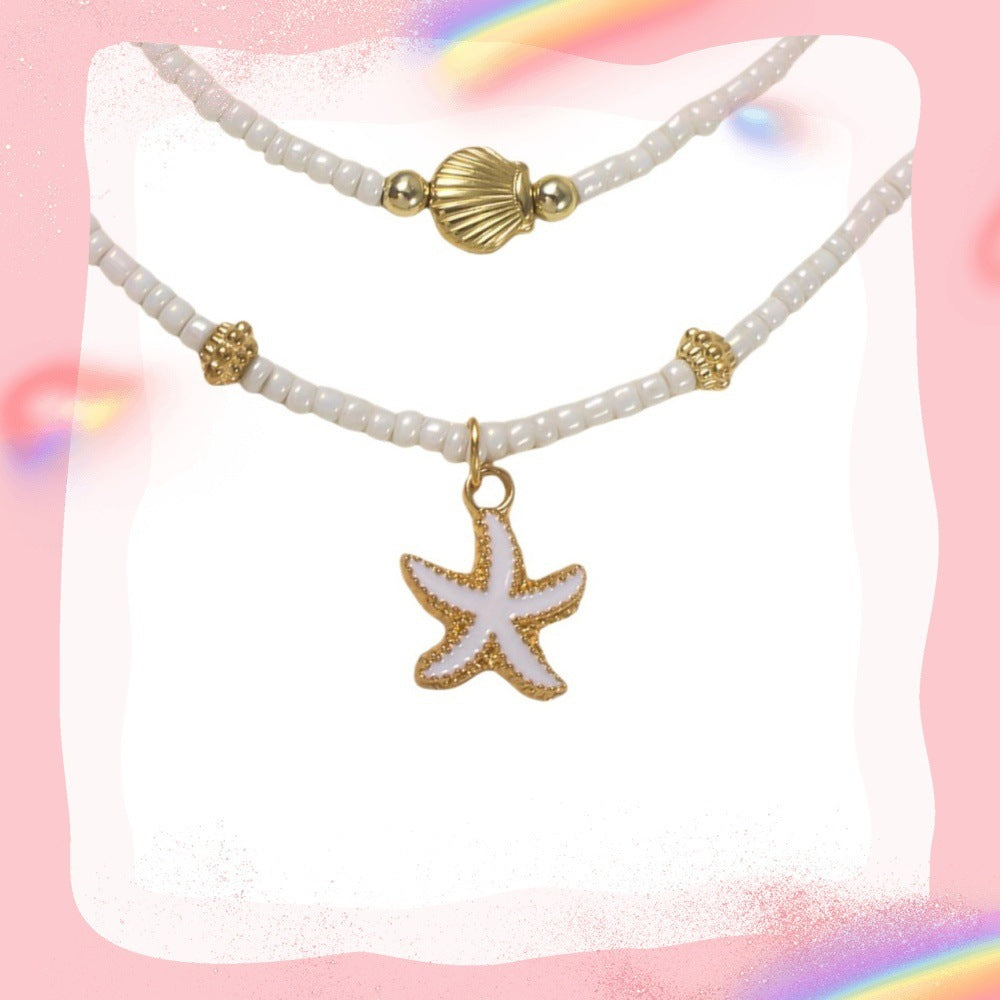 合金海星海洋風項鍊