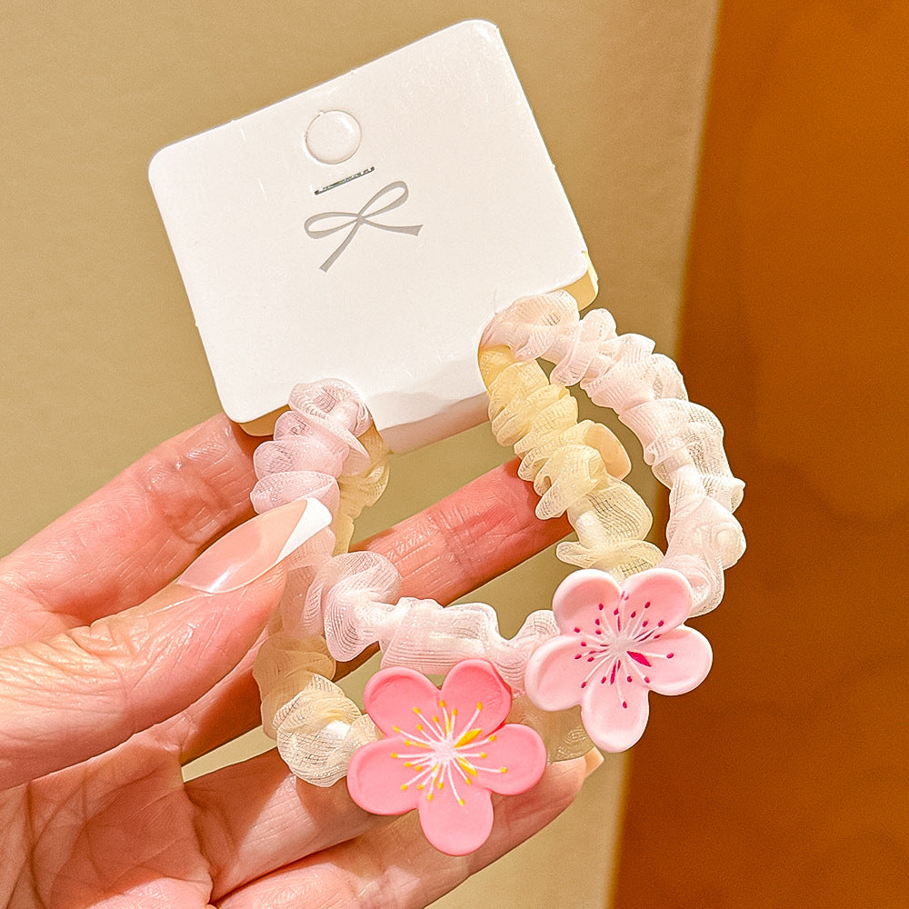 粉色櫻花髮夾－細節特寫6｜https://igowo.tw/