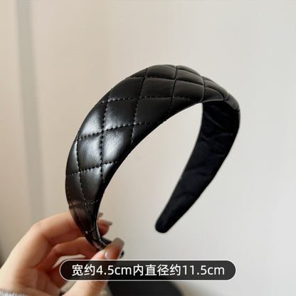 皮革簡約髮箍