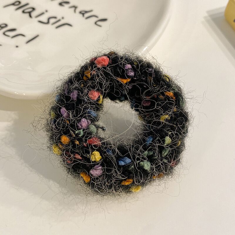 繽紛絨面髮圈