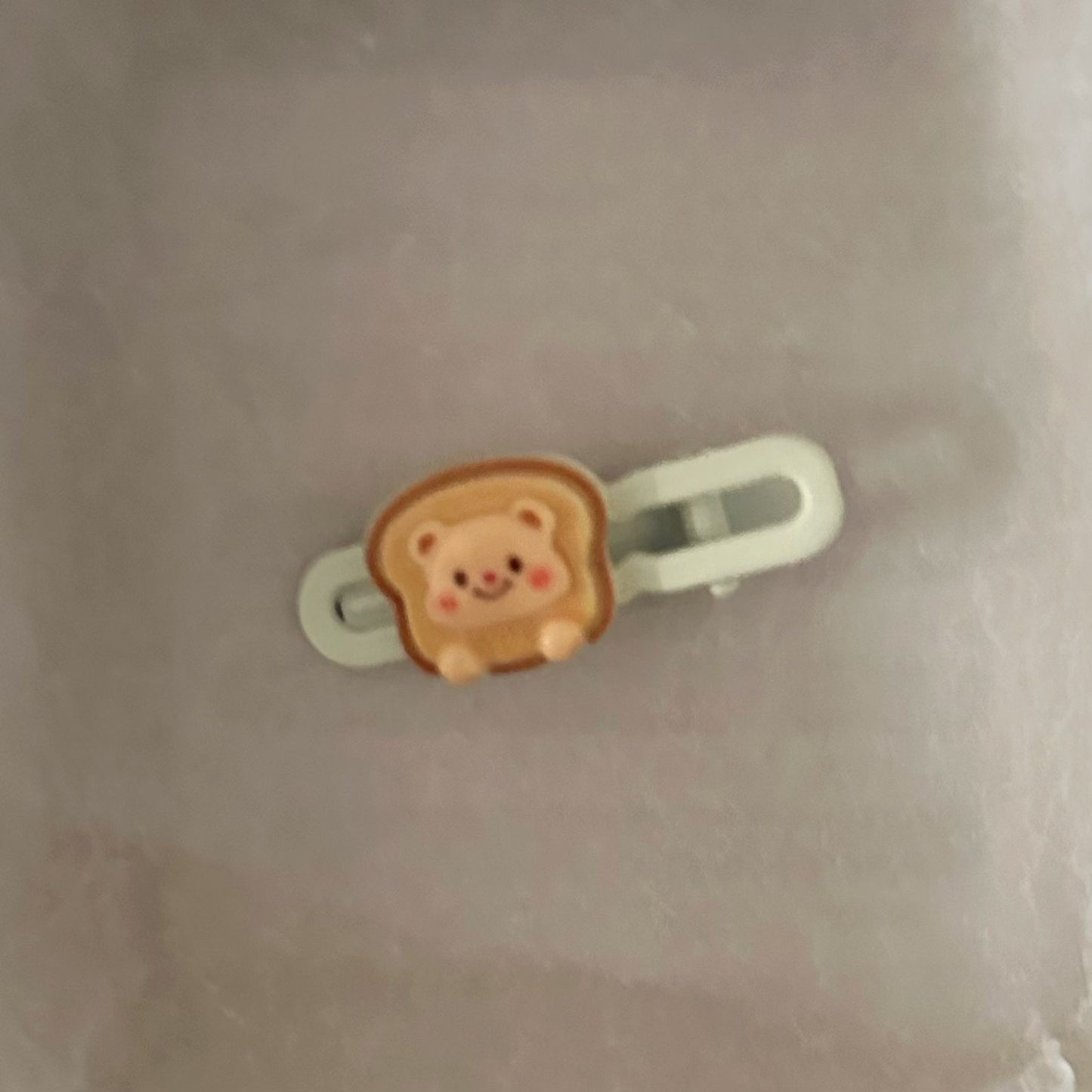 黃色小熊髮夾