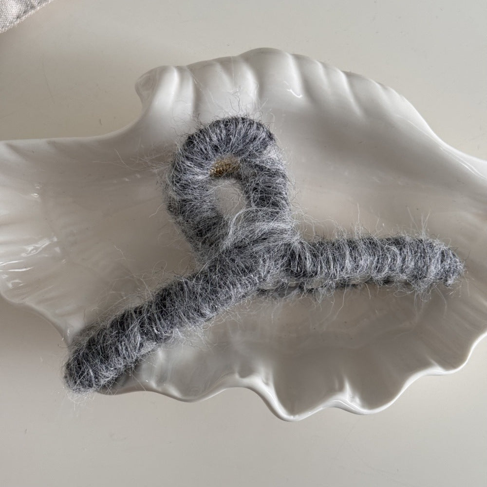 纏繞簡約鯊魚夾