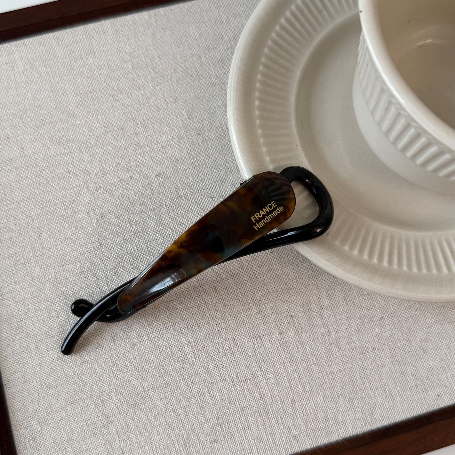 醋酸板材幾何髮夾