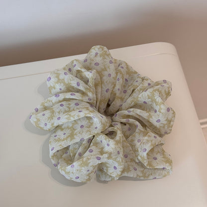 彈力繩雛菊碎花髮圈