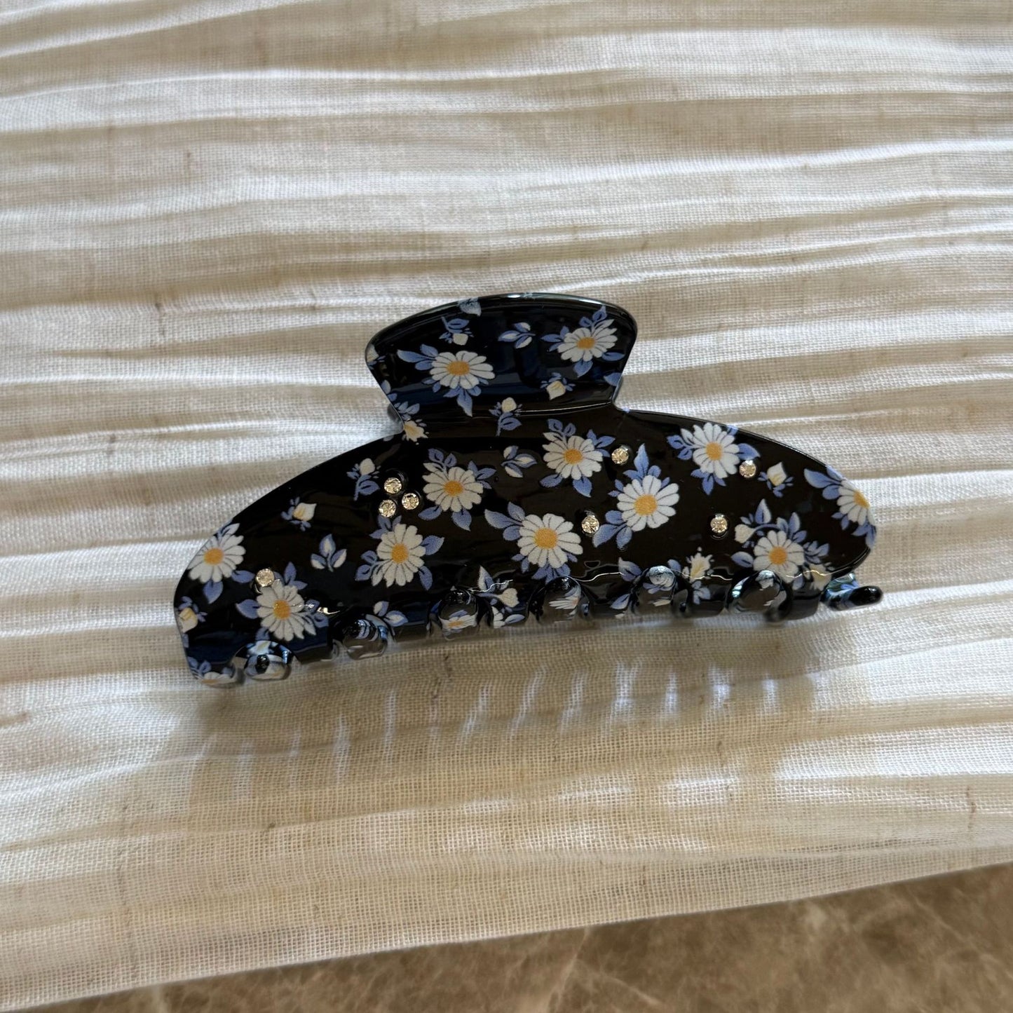 醋酸板材碎花鯊魚夾