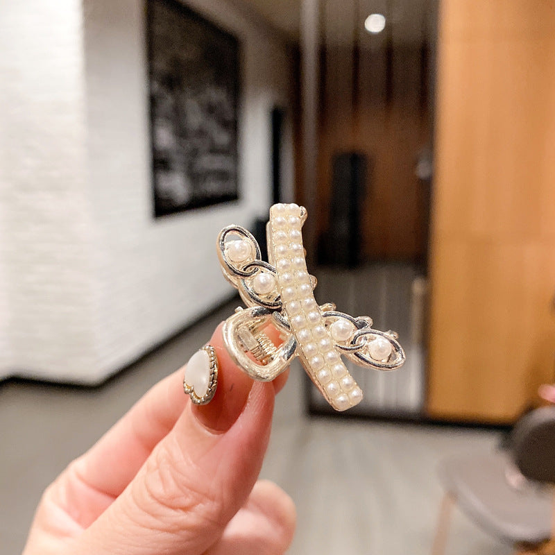 珍珠簡約髮夾