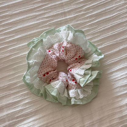 繽紛櫻桃大腸圈髮圈