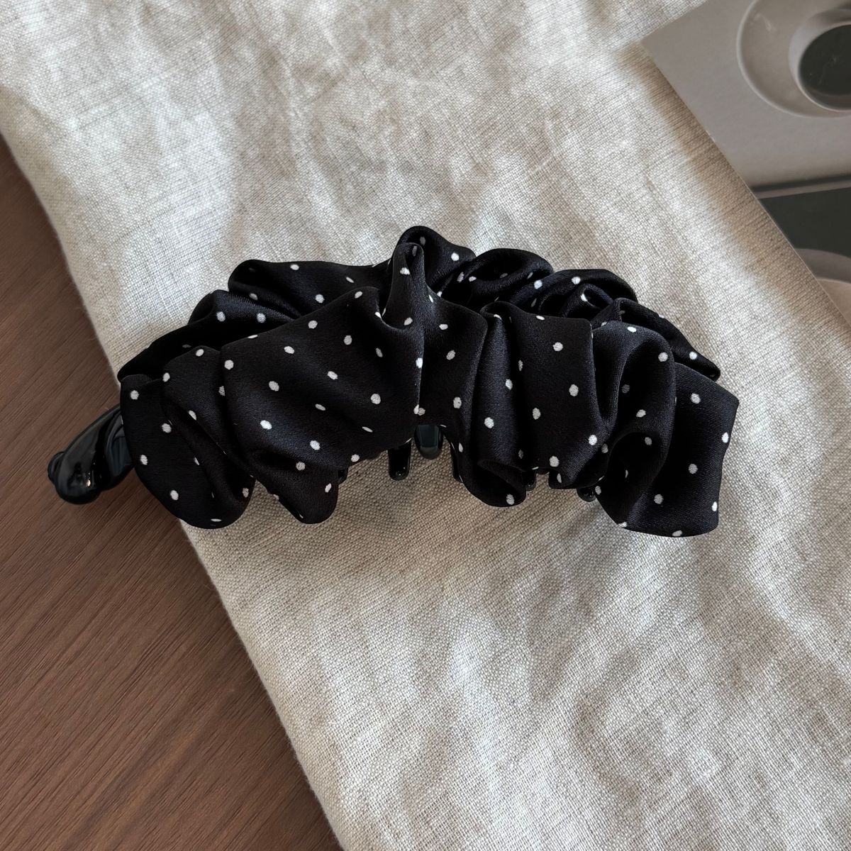 碎花簡約髮夾