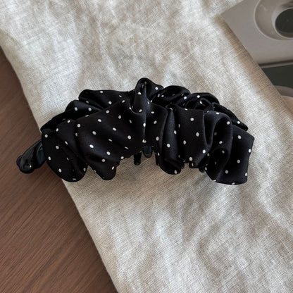 碎花簡約髮夾