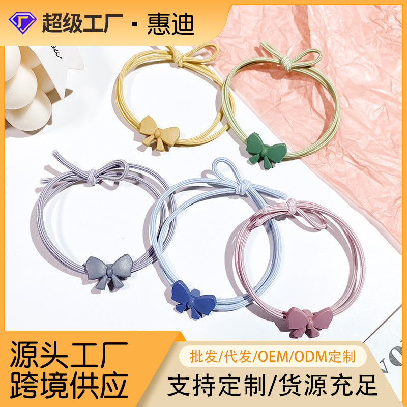 蝴蝶結兩用髮圈－商品主圖｜https://igowo.tw/