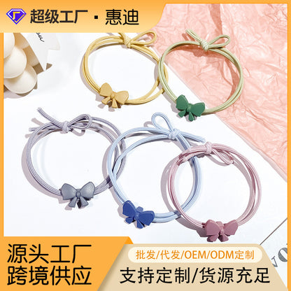 蝴蝶結兩用髮圈－商品主圖｜https://igowo.tw/