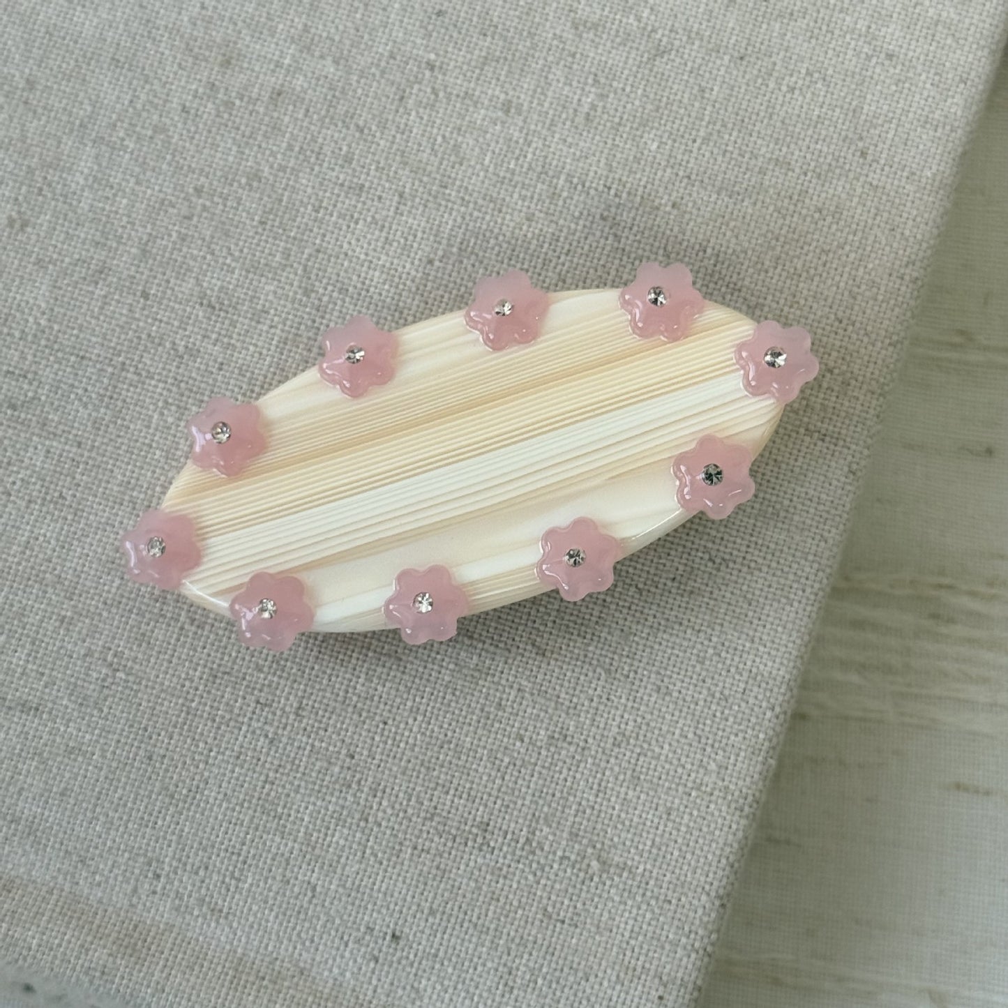 醋酸板材花朵髮夾