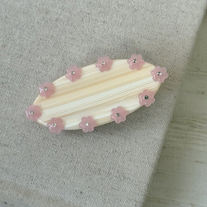 醋酸板材花朵髮夾
