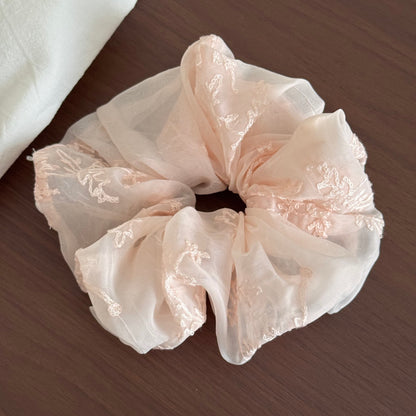 大腸圈刺繡髮圈