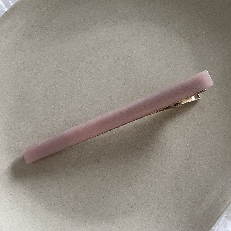 壓克力一字簡約髮夾