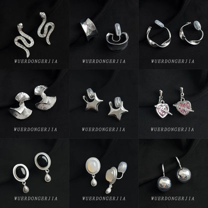 金色電鍍耳夾－商品主圖｜https://igowo.tw/