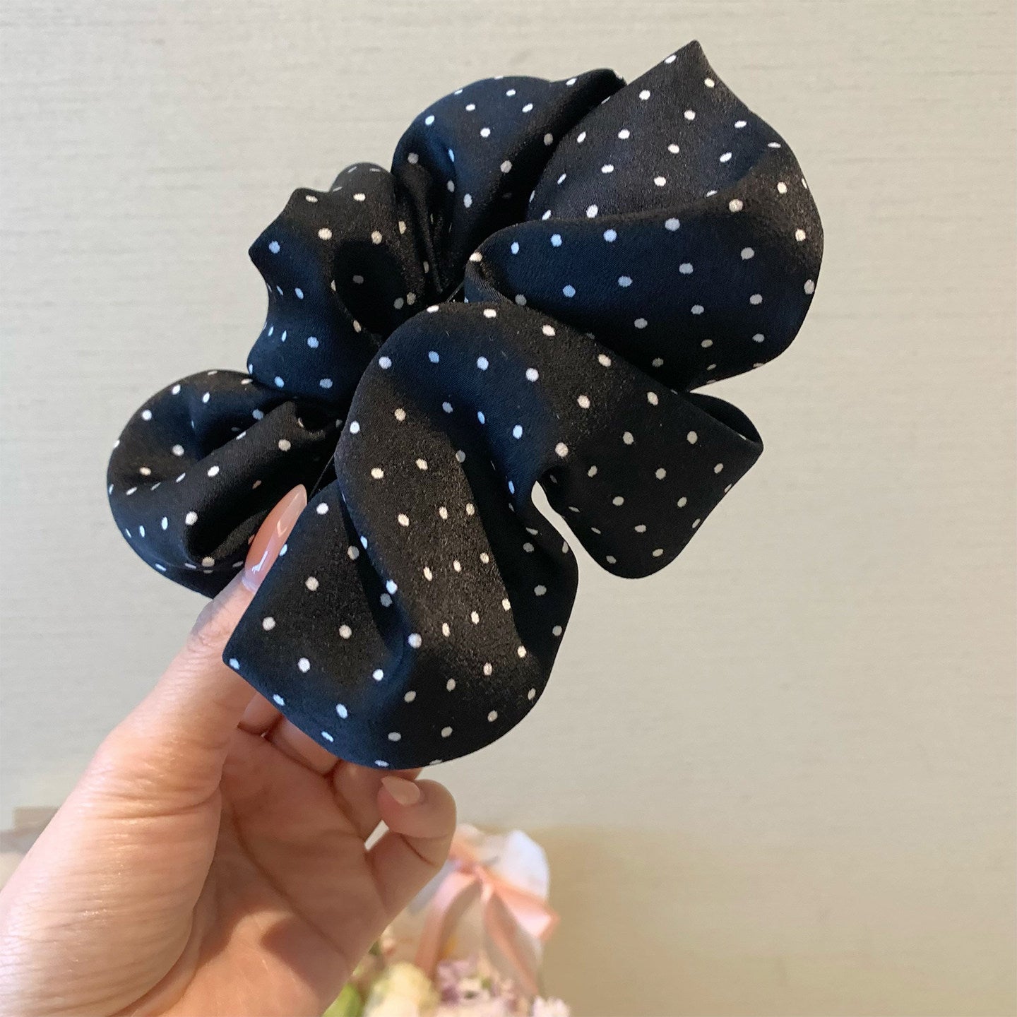 波點簡約髮夾