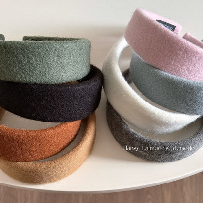 布面寬版髮箍－商品主圖｜https://igowo.tw/