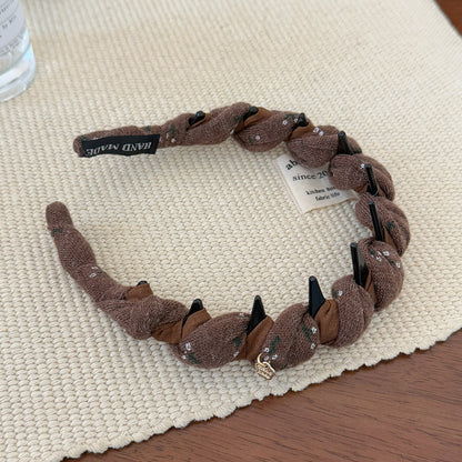 扭紋纏繞髮箍