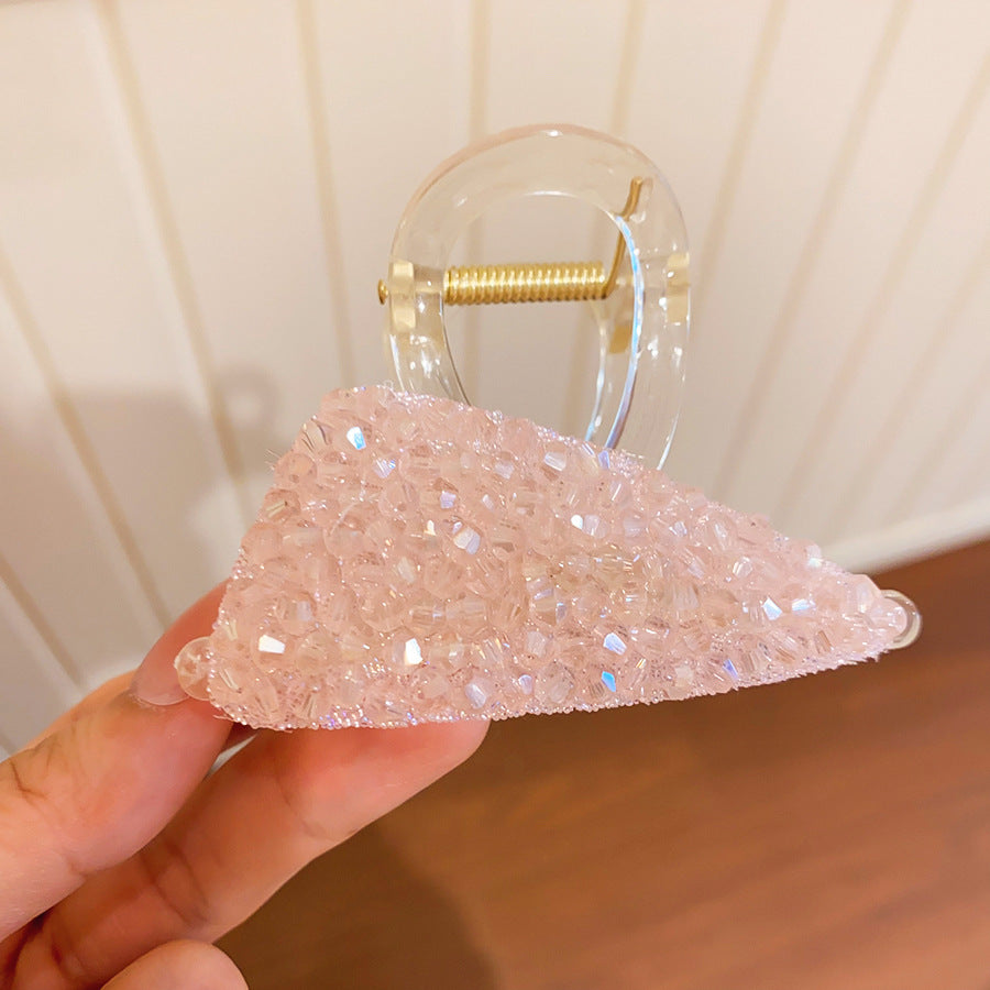 水晶碎冰鯊魚夾