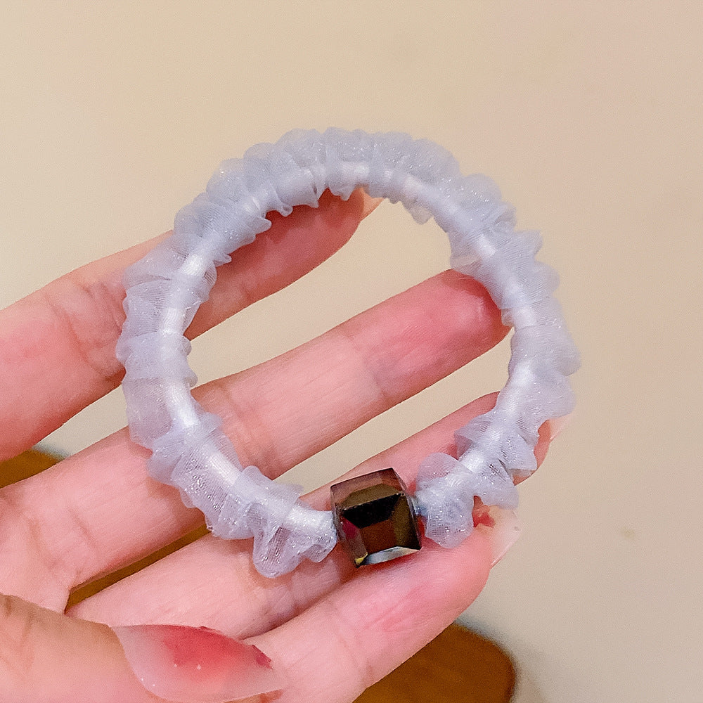 網紗簡約髮圈