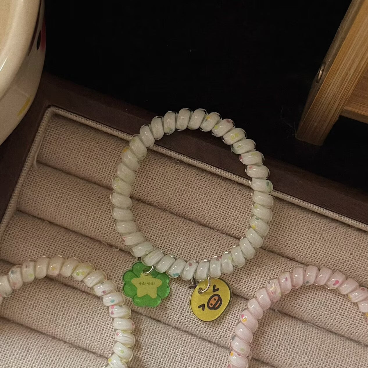 星星波點髮圈