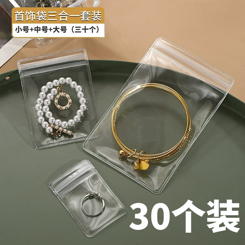透明簡約耳環