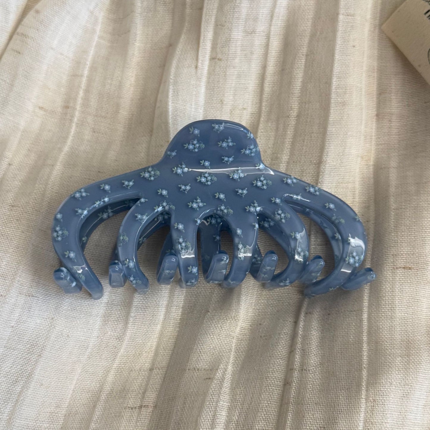 醋酸板材碎花鯊魚夾