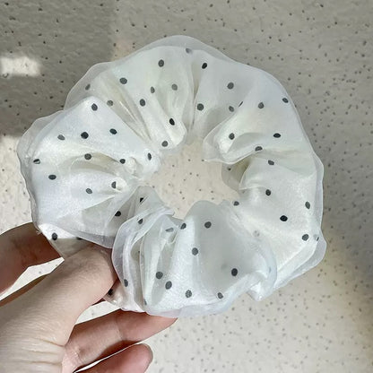 網紗大腸圈簡約髮圈