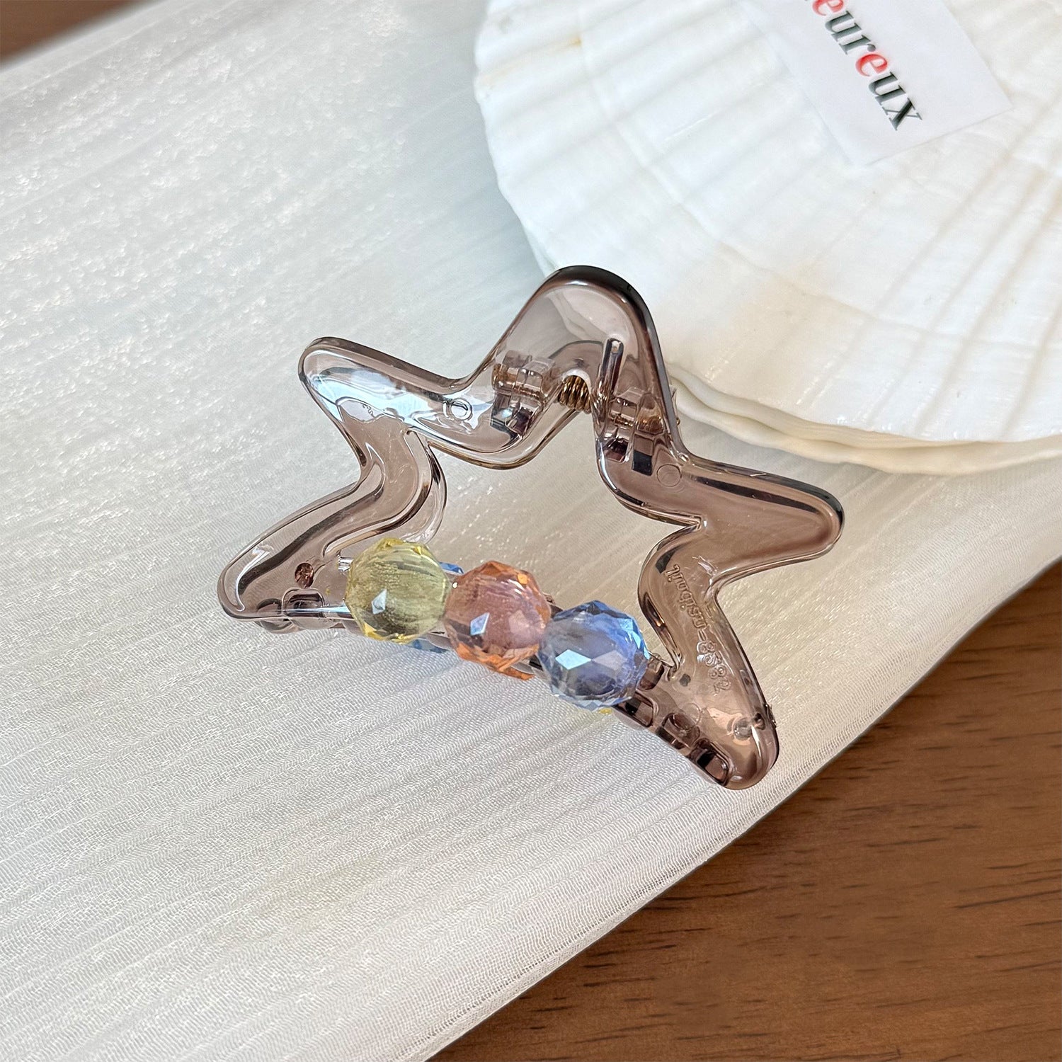 星星小巧鯊魚夾－商品主圖｜https://igowo.tw/