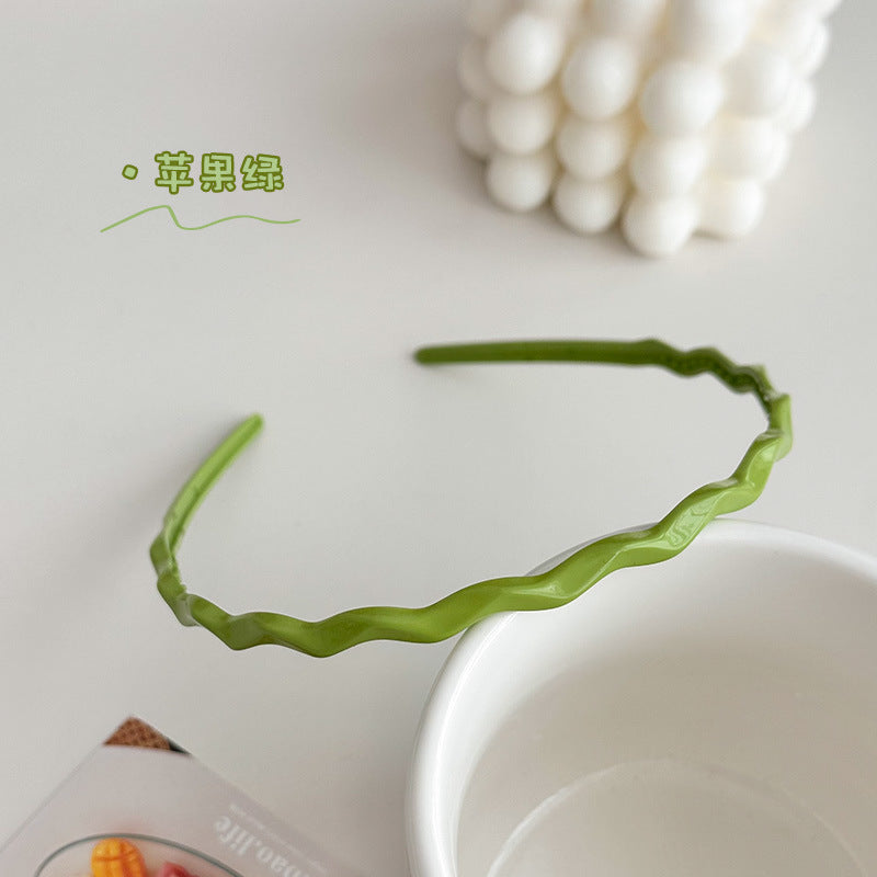 繽紛波浪髮箍