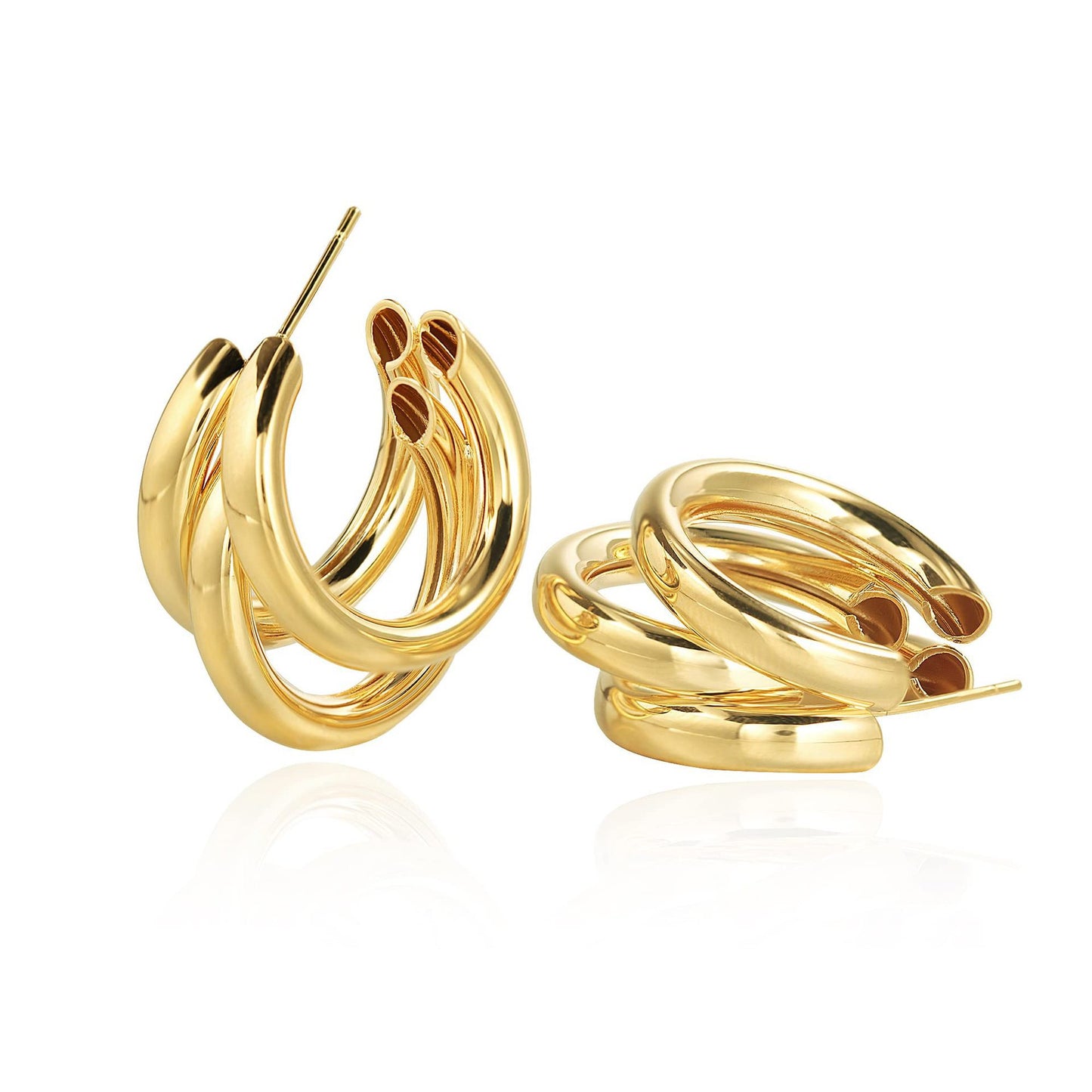 幾何復古耳環