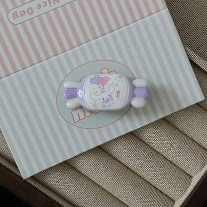 彩色貓咪髮夾
