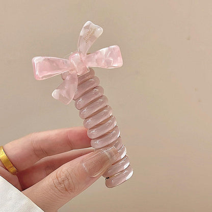 蝴蝶結簡約髮圈