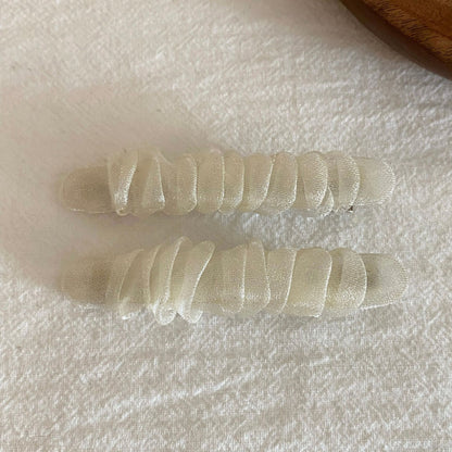 網紗簡約髮夾
