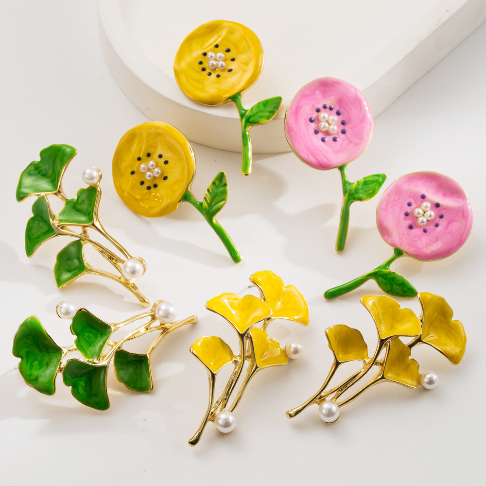 繽紛銀針太陽花耳環－商品主圖｜https://igowo.tw/